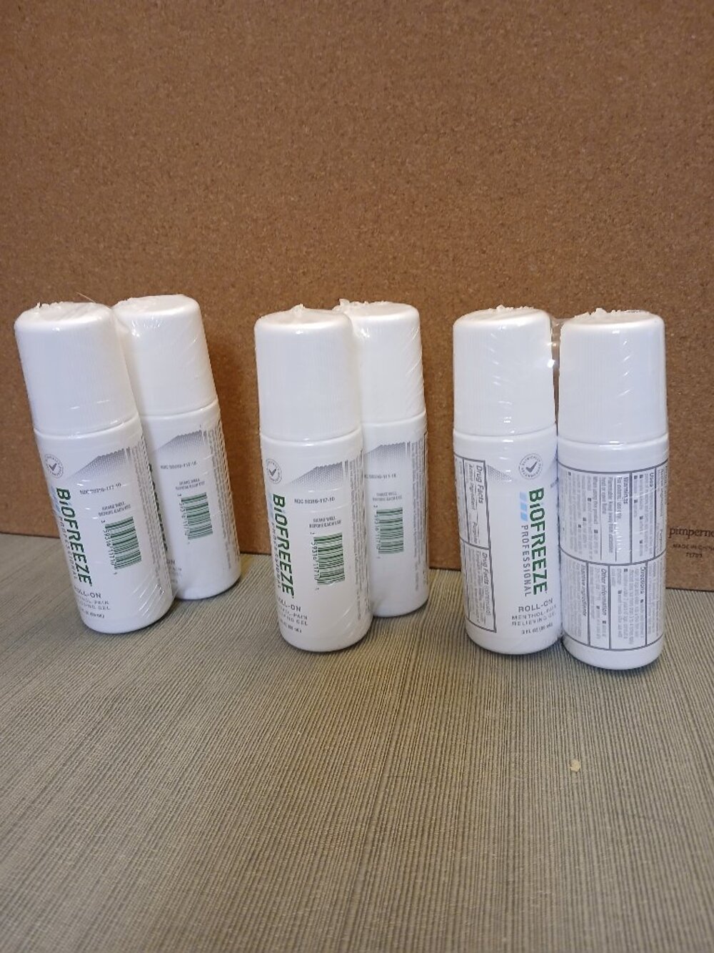 BRAND NEW! SEALED! BIO FREEZE PAIN RELIEVING GEL ( 6 BOTTLES )